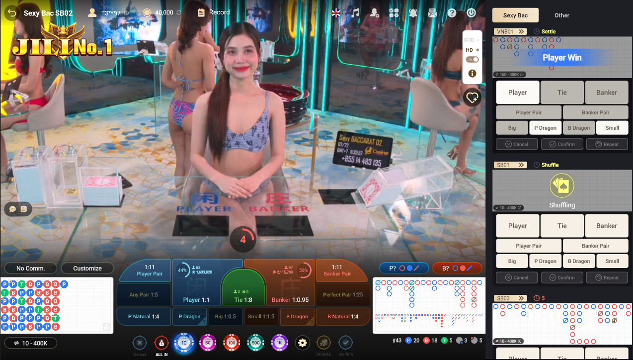 Super Baccarat betting formula from experts